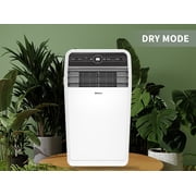 Shinco 10,000 BTU Portable Air Conditioner with Heater up to 400 Sq. Ft, Ac Heater Combo Window Unit, Portable AC Unit with Dehumidifier & Fan, Cools & Heats,Remote Control and Window Kit