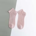 thumbnail image 3 of Outfmvch Women's Socks No Show Quarter Socks Men's Crew Socks Socks for Men Cotton Cotton Socks Men Cotton Ankle Socks Pink A, 3 of 3