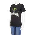 thumbnail image 2 of Domrebel Alien Print T-Shirt in Black, Size Small, 2 of 2