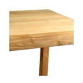 thumbnail image 5 of Padma's Plantation Rustic Teak Outdoor Dining Table 31.5 X 31.5, 5 of 9