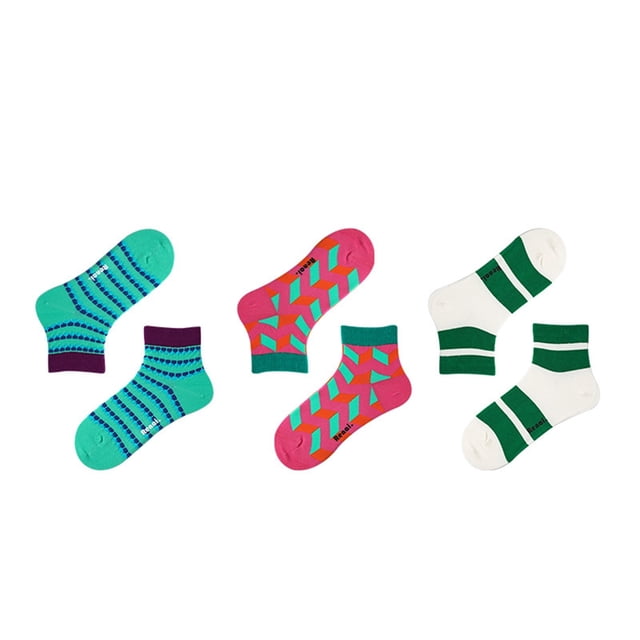 Aesthetic Pastel No Show Socks For Women Soft & Comfortable Ankle Socks For Women With A Chic Pattern
