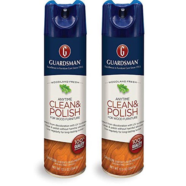 Guardsman Clean & Polish For Wood Furniture Woodland Fresh 12.5 oz