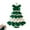 D, variant on Home Decor Diy Crochet Handmade Holiday For Beginners Shaped Bow Pearl Party Crochet Desktop Ornament Practical 3.5"