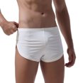 thumbnail image 3 of 3 piezas XL ropa interior tipo bóxer para hombre, calzoncillos tipo bóxer sexy, calzoncillos estilo troncos Excelente Rendimiento, 3 of 5