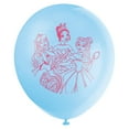 thumbnail image 2 of Disney Princess Assorted Pink and Blue 12" Latex Balloons, 6ct, 2 of 6