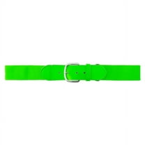 Champion Sports Baseball/Softball Uniform Belt - Comfort Stretch Fit Uniform Belt - Durable Syntex Tab - Youth: 18"-32" - Neon Green