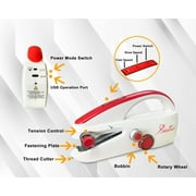 StitchTech Handheld Mini Sewing Machine ST-888 with Accessories
