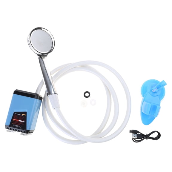 ANXPTIME Rechargeable Electric Shower Pump Outdoor Handheld Shower Head Sprayer