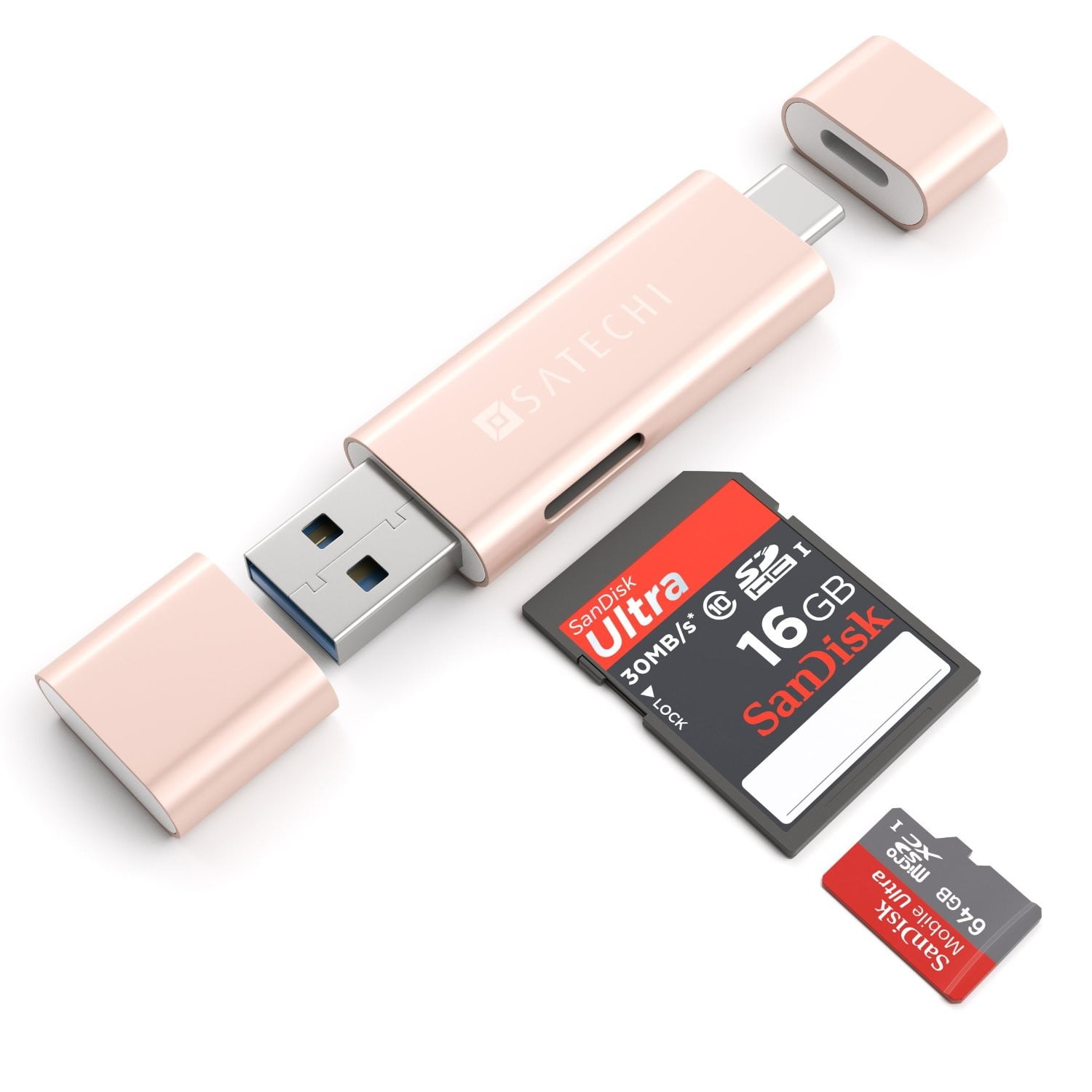 Type-C USB 3.0 Micro/SD Card Reader - Satechi