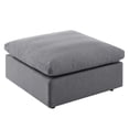 thumbnail image 4 of Modway Commix Sectionnel de Mobilier de Patio Extérieur Sunbrella 6 Pcs, Gris, 4 of 10