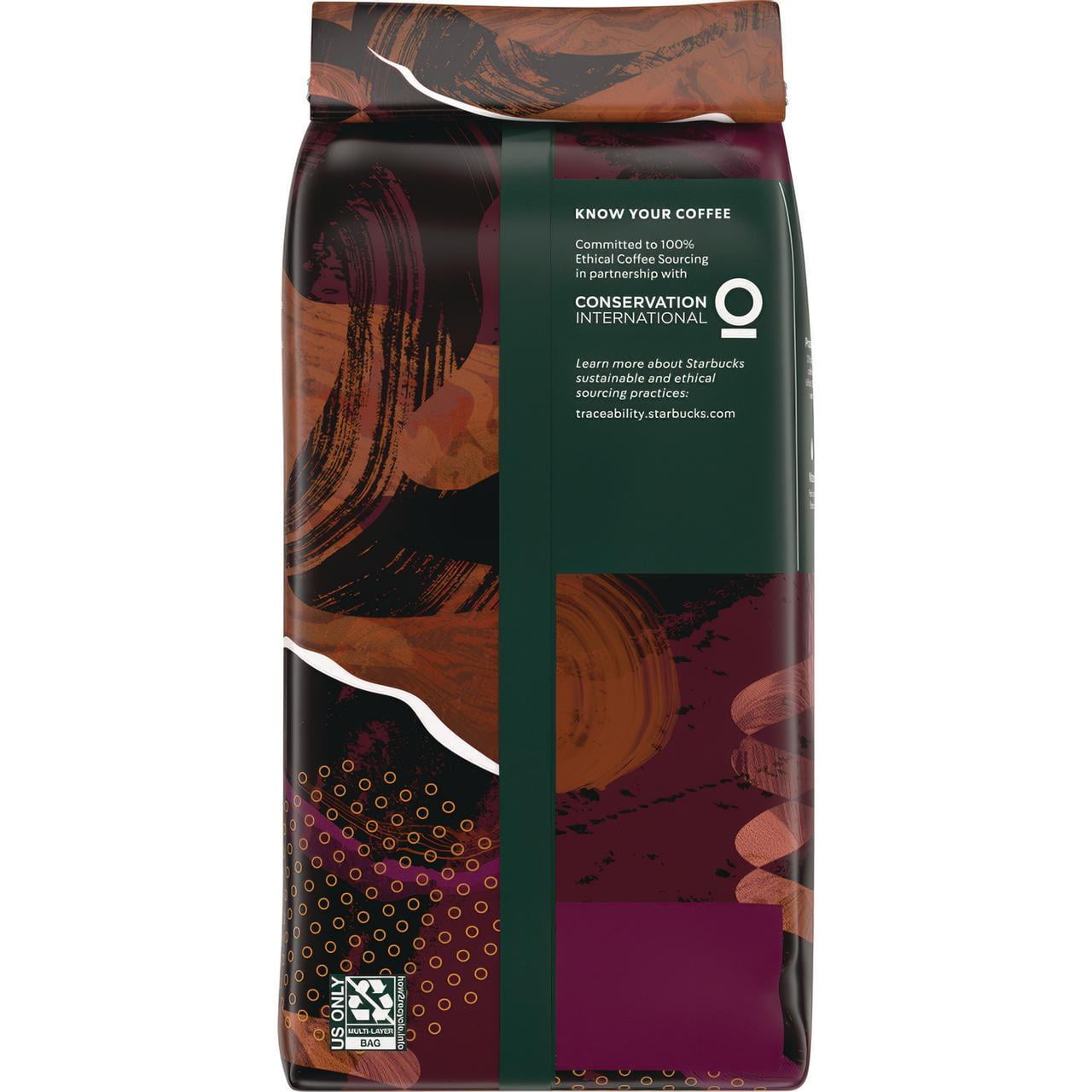 Starbucks Espresso Whole Bean Coffee Dark Roast (11017855) 71083