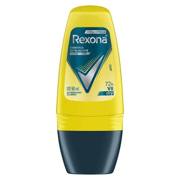 Antitranspirante Rexona Motion Sense v8 tunning en roll on para caballero 50 ml