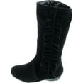 thumbnail image 2 of Kali Footwear Girls Event Jr Faux Suede Ruffle Boots, 2 of 7