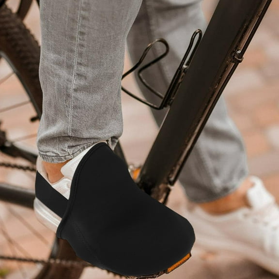 Raindrops 2pcs Warm Cycling Toe Covers Anti-Slip Shoe Cover Winter Overshoes Shoe Cover Cycling Boots Toe Covers