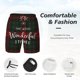 thumbnail image 3 of Balery Wonderful Time Christmas Bañador para hombre, shorts de playa de secado rápido con entrepierna y forro de compresión-XX-Large, 3 of 6