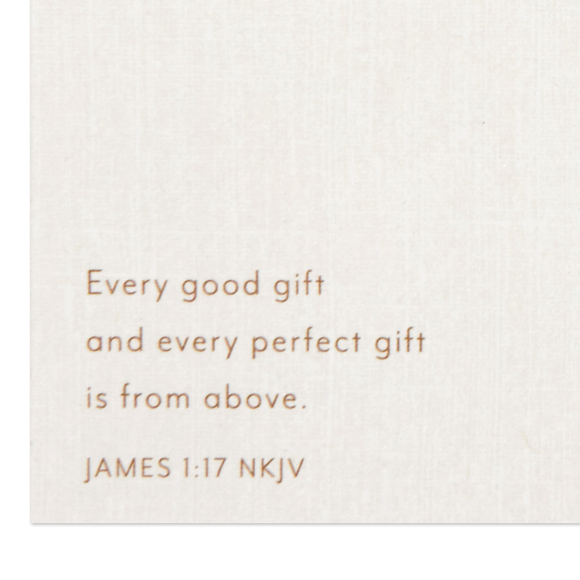 DaySpring Religious New Baby Card (What a Blessing)