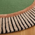 thumbnail image 4 of SAFAVIEH Fifth Avenue Clotilda Bordered Area Rug, Green/Black, 3' x 5' Oval, 4 of 11