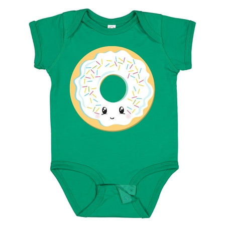 

Inktastic White Donut Gift Baby Boy or Baby Girl Bodysuit