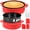 9 + 9.1 Inches, variant on 4 Inches Mini Springform Bakeware Set 4 Pack with Paper Liners for Cheesecakes Pizzas Quiches