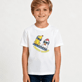 thumbnail image 2 of Boys Graphic T Shirt Chicken Banana Cartoon Design Short Sleeve Kids Tees Funny Food Style 100% Cotton Soft Child Tops 4-13Y, 2 of 5
