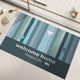 thumbnail image 3 of Alfombra Puerta de Entrada Poliéster Azul Alfombrilla Absorbente de Baño Antideslizante Fácil Cuidado 60cm x 40cm Decoración de Interiores Alfombrilla de Puerta de Inodoro, 3 of 5