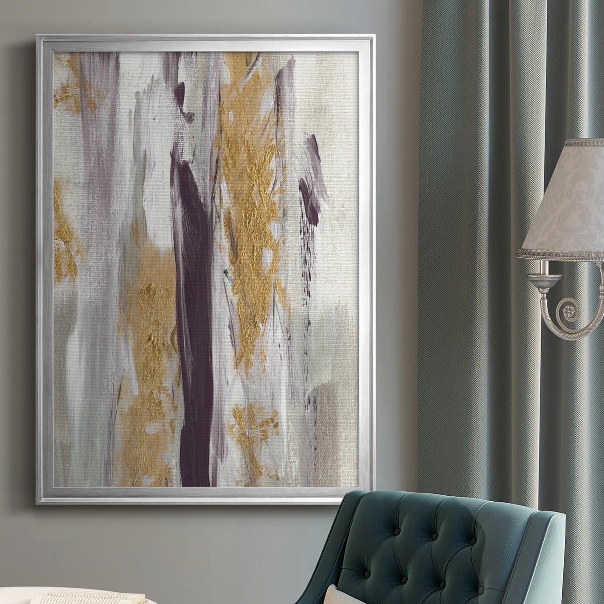 Tumultuous Amethyst II Premium Framed Print - Ready to Hang