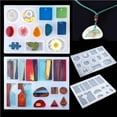 thumbnail image 3 of stanreset 94pcs/set DIY Mix Stick Dropper Clasp Jewelry Making Accessories Tools Geometric Epoxy Resin Combination Crafts, 3 of 4