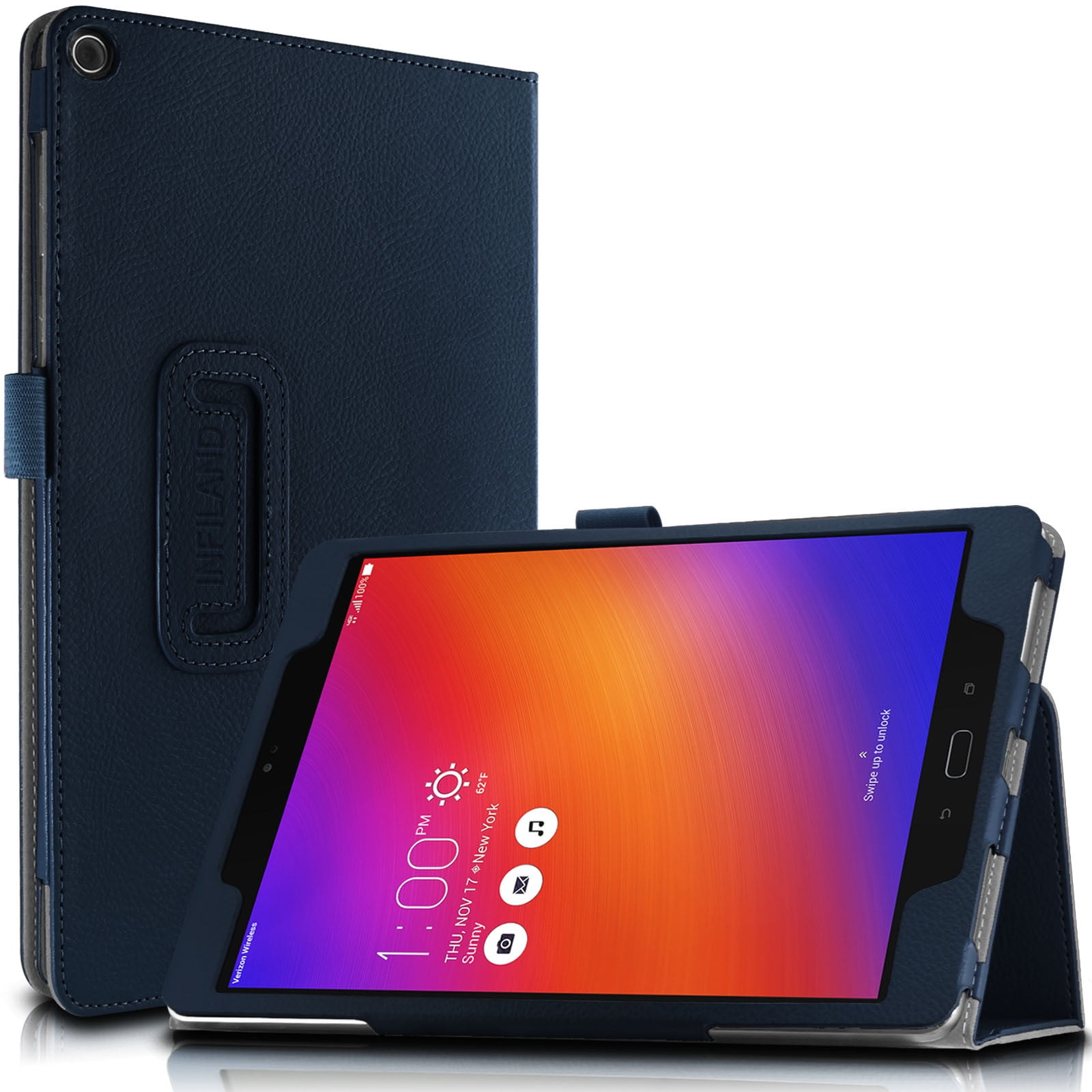 Infiland Folio Smart PU Leather Cover Case For Verizon Asus ZenPad Z10