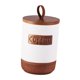 thumbnail image 4 of Tarro de almacenamiento, soporte para tarro sellado, decoración con tapa de madera, recipiente hermético, botella de sal para encimera, regalos, casa Café, 4 of 9