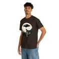 thumbnail image 6 of Cat With UFO Unisex Heavy Cotton Tee, 6 of 12