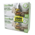 Medline Clear Touch Food Prep Poly Gloves, Latex and Powder Free, One