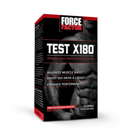 Force Factor - Essai X180 testostérone Booster - 60 Capsules