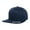 Navy, variant on Natural Cotton Snapback Baseball Cap