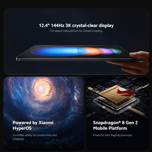 Xiaomi Pad 6S PRO 12.4 in WiFi-ONLY Version (No SIM) 144Hz