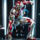 thumbnail image 3 of Figuras de acción de Marvel MK42 MK43, juguetes de Tony Stark Legend, modelo de colección de muñecas de Anime, regalo de Halloween, 3 of 6