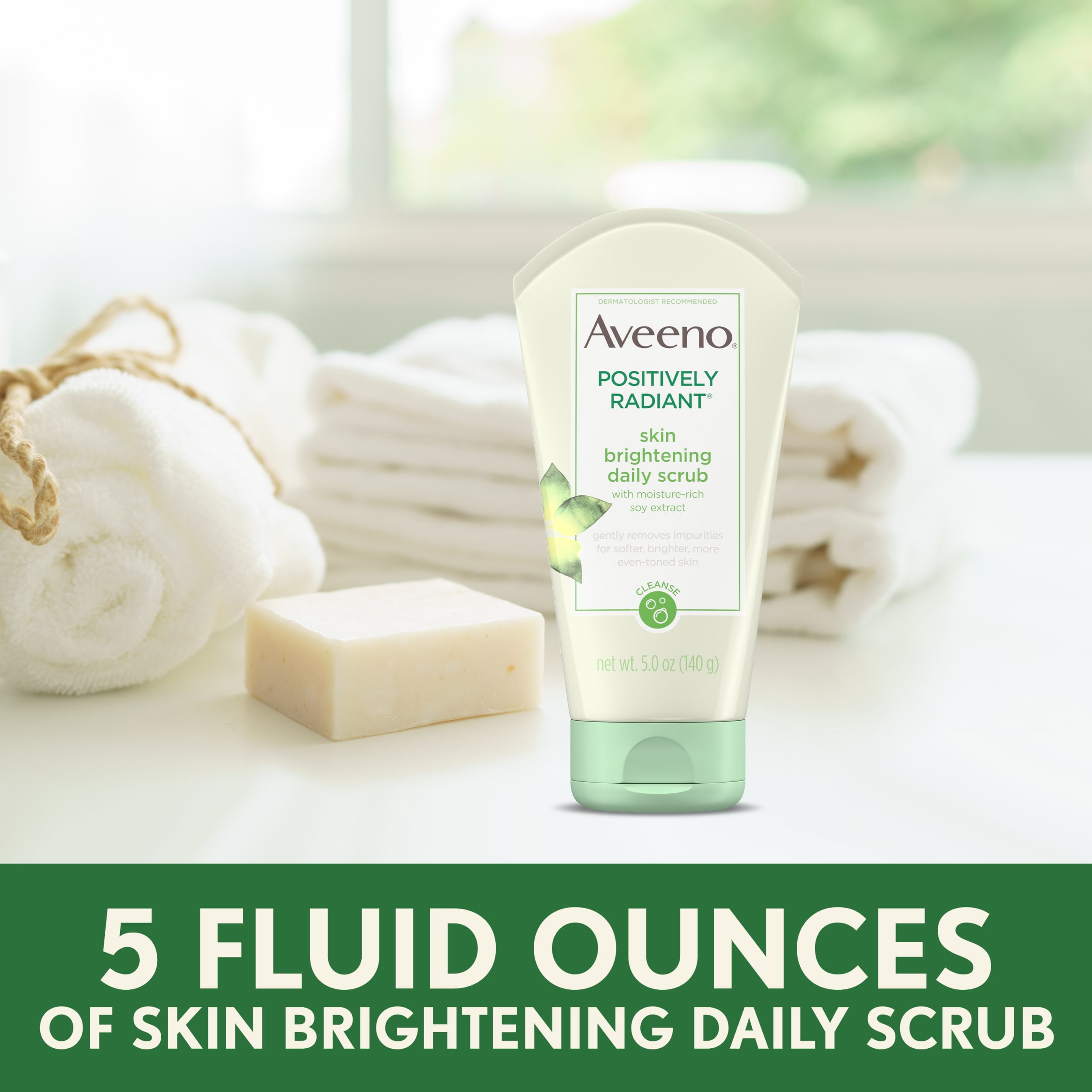 aveeno face wash scrub