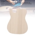 thumbnail image 4 of Electric Electric Guitar Body Replacement for TL Style Poplar Wood Unfinished Stringed Instrument Body, 4 of 7