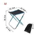 thumbnail image 1 of Folding Fishing Chair Lightweight Foldable Aluminium Picnic Chair, 1 of 5