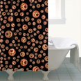 thumbnail image 4 of Red Dog Art Footprint Shower Curtain 84"x72" ,Bathroom Decorative Shower Curtains Set with 12 Hooks,Modern Waterproof Washable Shower Curtain, 4 of 6