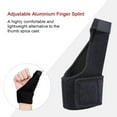 thumbnail image 3 of Zerone Lightweight Neoprene Hand Finger Splint, One Size, 3 of 7