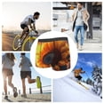 thumbnail image 4 of Susaid Sunset Coast Sunflower Print Men's Mesh Boxer Briefs Cooling Breathable Sports Underwear Wide Waistband Boxer Briefs W/Fly-XX-Large, 4 of 5