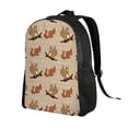 thumbnail image 2 of Easygdp Squirrel nut backgrounds Mochila Versátil y Elegante: Comodidad, Almacenaje y Durabilidad para la Universidad, Trabajo, Viajes y Uso Diario, 2 of 8