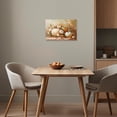 thumbnail image 2 of ZHONGYUTONG Pumpkin Wall Art Autumn Canvas Fall Harvest Theme Pictures Fall Leaf Painting for Thanksgiving Wall Decor Framed (20.00" x 30.00"), 2 of 5