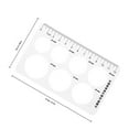 thumbnail image 4 of UPOUART 12Pack Cherry Diameter Measuring Ruler Plastic White Fruits Diameter Measuring Tool for Home Use, 4 of 8