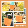 thumbnail image 4 of Minkissy 1Set Kids Bike Basket in Orange Plastic for Childrens Bikes Storage, 4 of 8