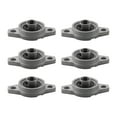 thumbnail image 3 of 6Pcs Block Bearings 10 mm Inner Diameter Bearing Block with Ball Bearing, 3 of 9
