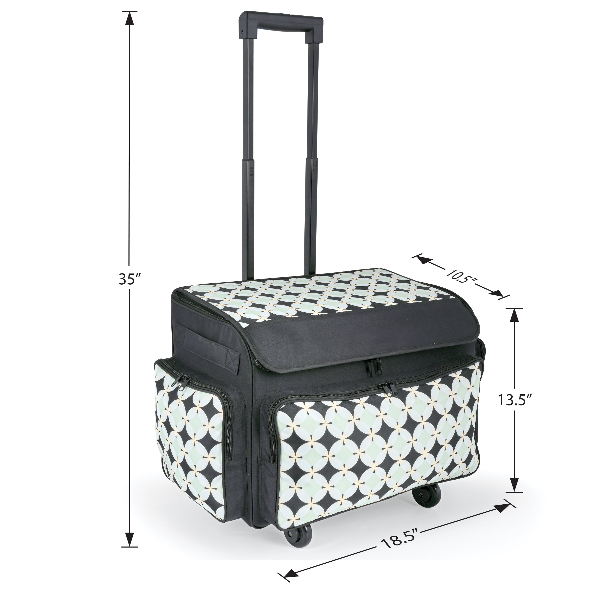 Walmart rolling sewing machine tote sale