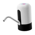 thumbnail image 2 of Bomba dispensadora de agua automática, luz azul, con manguera de silicona, universal, para botellas de un galón, con carga USB, eléctrica. Blanco, 2 of 9