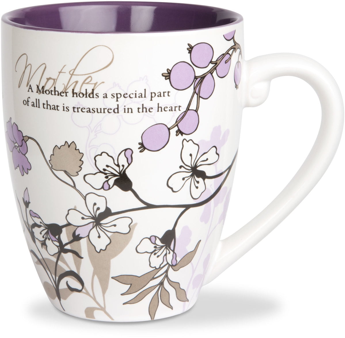 Teal Pavilion Gift Company Mark My Words Gigi Floral Butterfly Grandma Coffee Tea Mug Large 