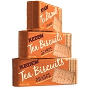Kedem, Orange Tea Biscuits, 4.2oz Bag (3 Pack) | Thin & Crisp Tea Biscuits, Great Dunking Cookie